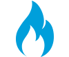 Propane flame icon